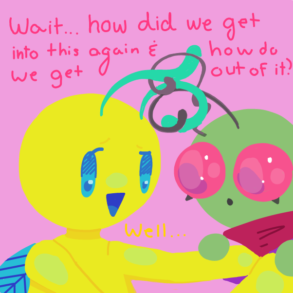 Drawing in ready for my close up by MovedAccounts