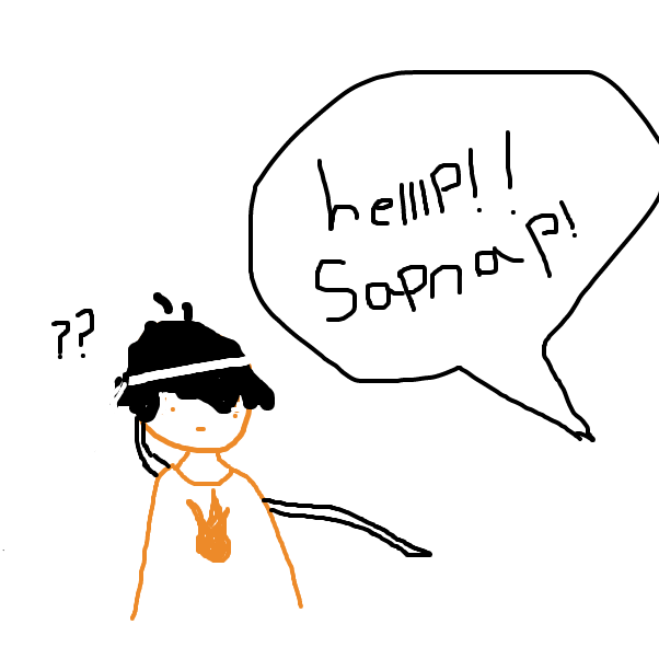 HELLLLP! SAPNAP! - Online Drawing Game Comic Strip Panel by XD