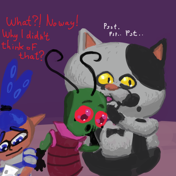 and it was so simple too! - Online Drawing Game Comic Strip Panel by Peyocay