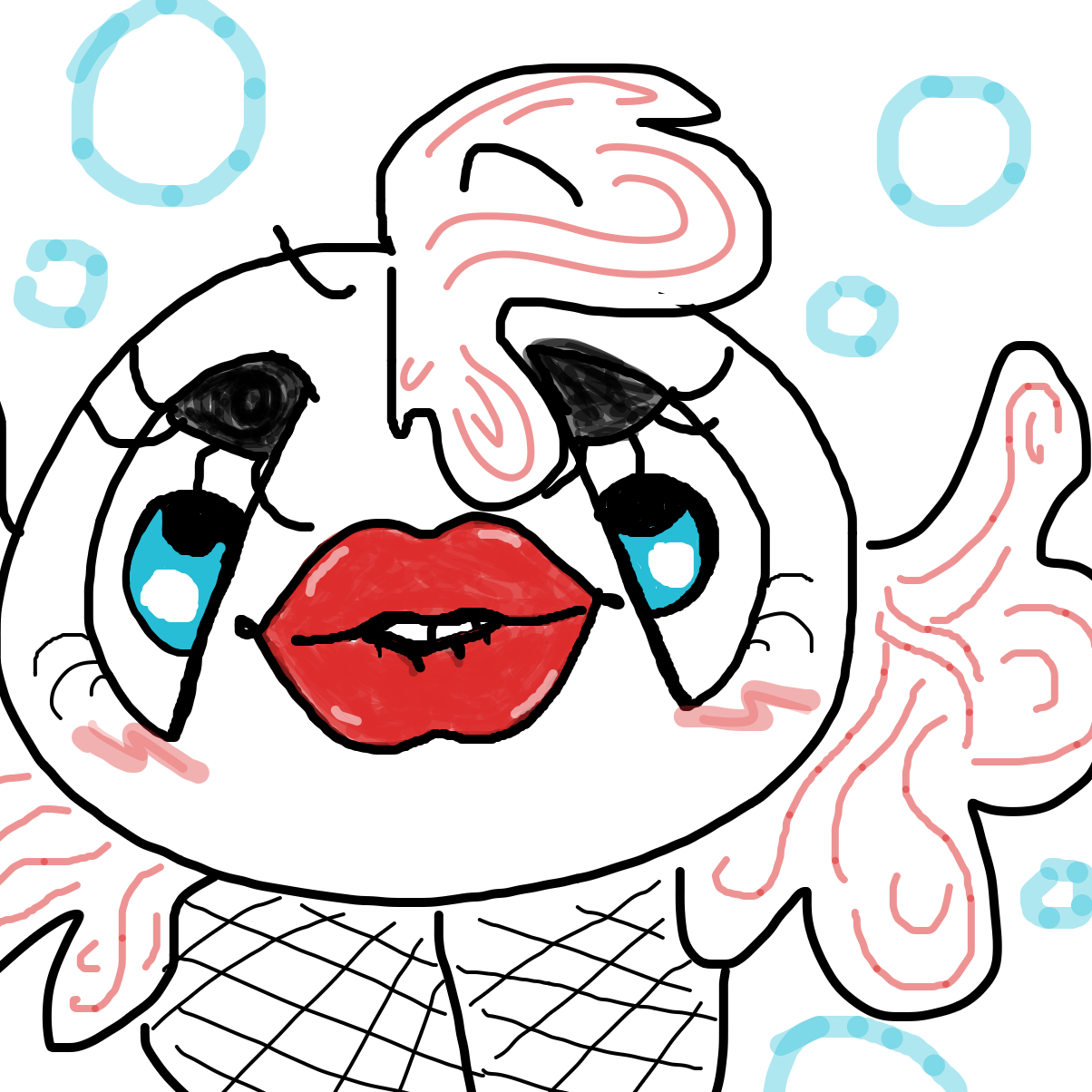 Sexy fish time bestie✋🤣 - Online Drawing Game Comic Strip Panel by YanaTheDankest