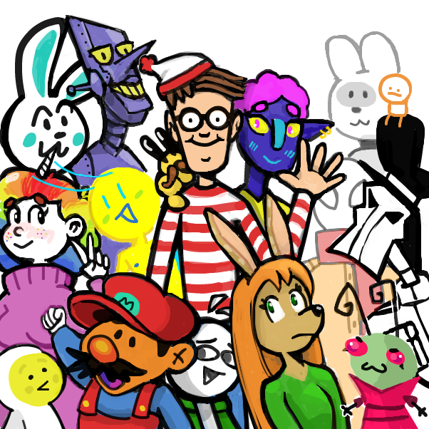  - Online Drawing Game Comic Strip Panel by 🔲