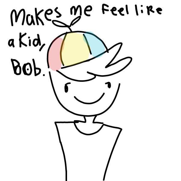 Drawing in Hat Review by MovedAccounts