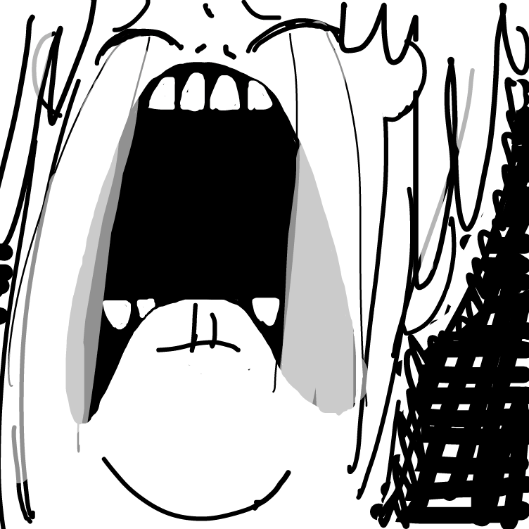 Drawing in Cry baby by nooz