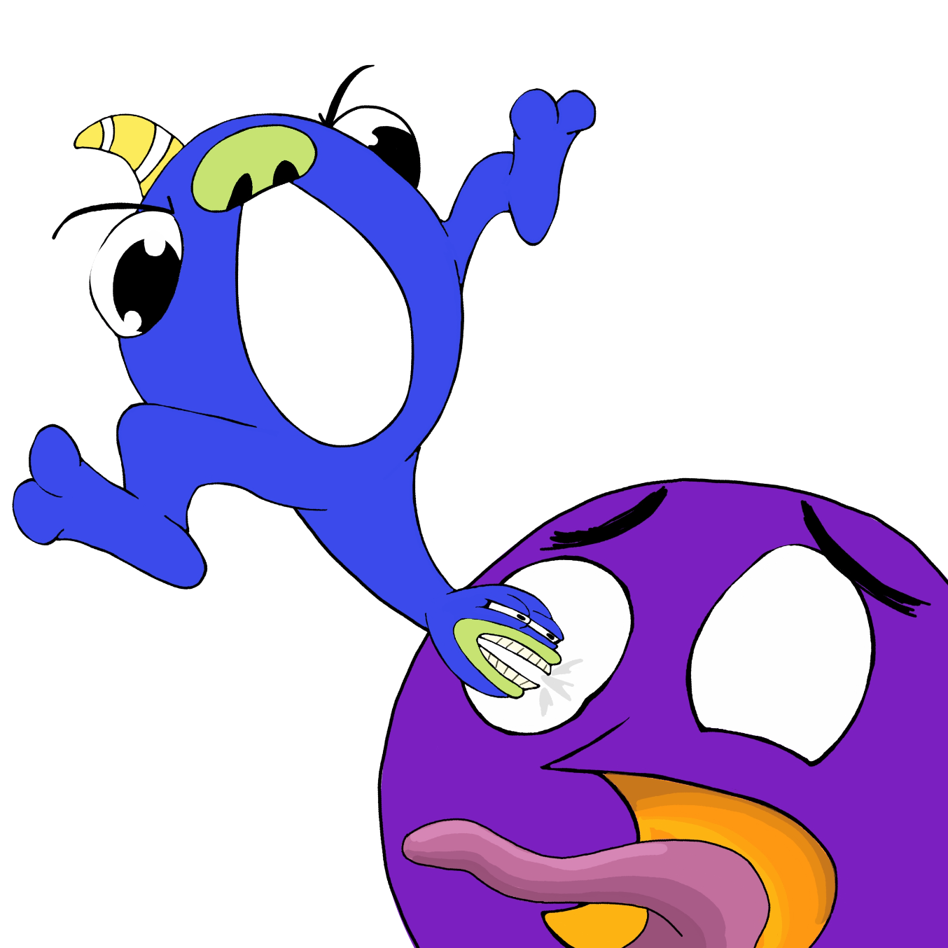  - Online Drawing Game Comic Strip Panel by Wizard Croissant