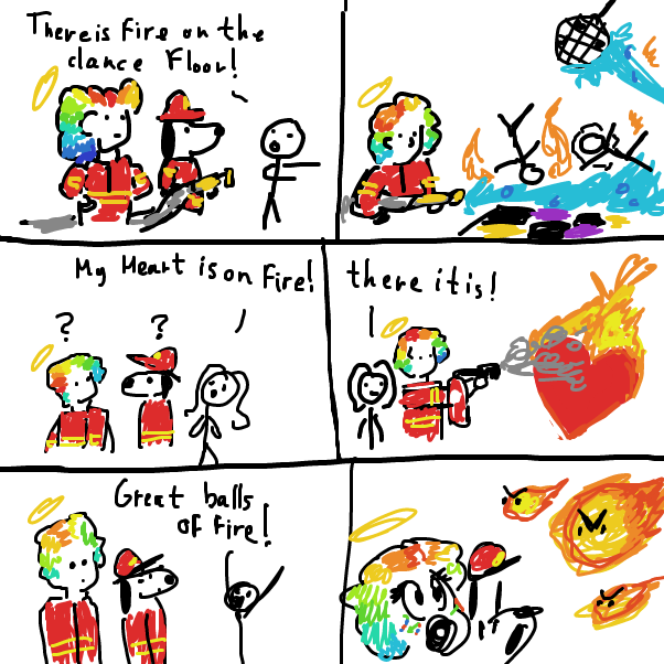  - Online Drawing Game Comic Strip Panel by Peyocay