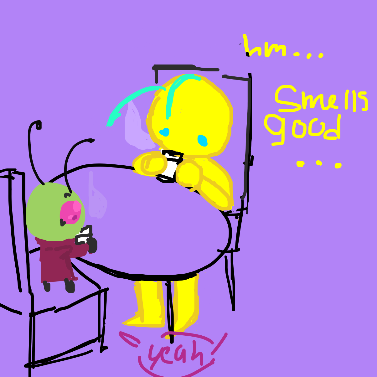  - Online Drawing Game Comic Strip Panel by Razputin