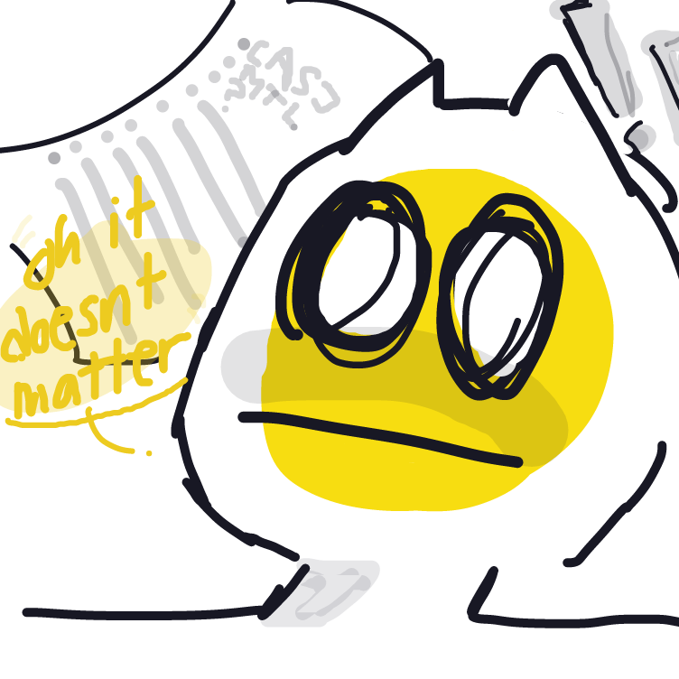 my interests shall lie in a murky puddle of unknown mysteries...! - Online Drawing Game Comic Strip Panel by cav