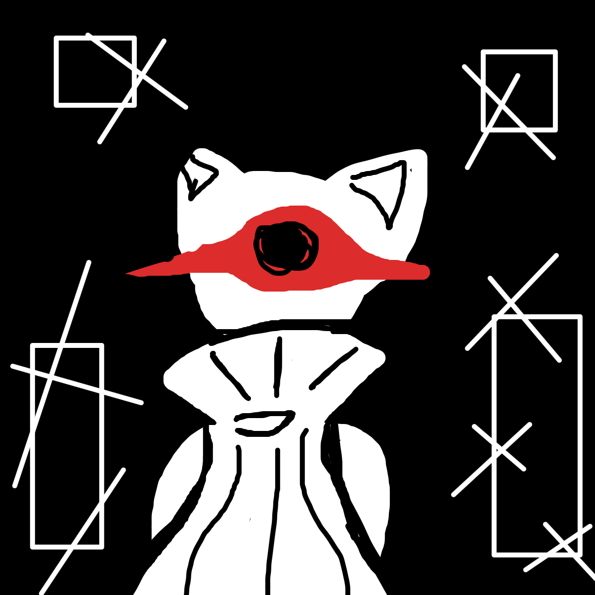 Drawing in free draw :3c by LizardPie34