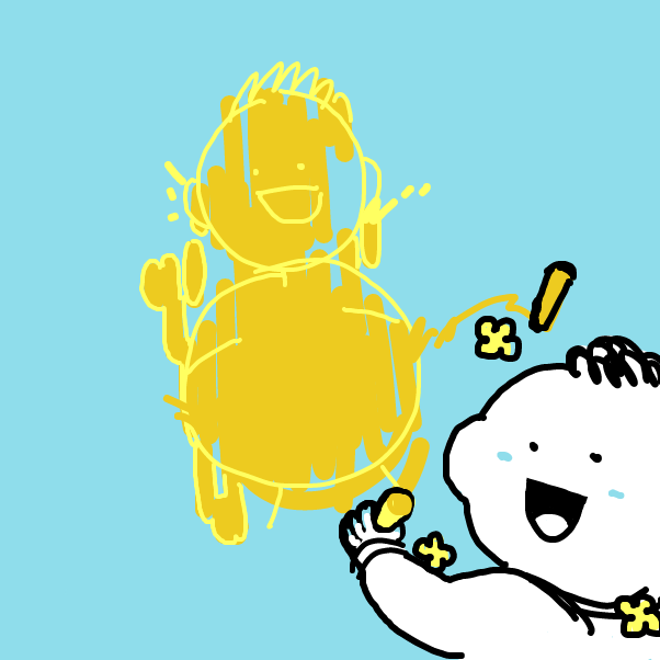  - Online Drawing Game Comic Strip Panel by Chumky