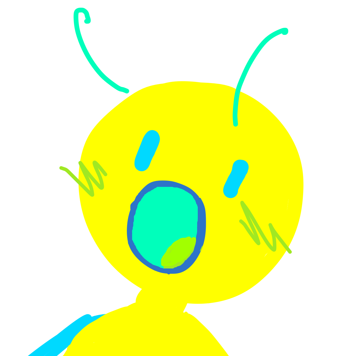  - Online Drawing Game Comic Strip Panel by Razputin