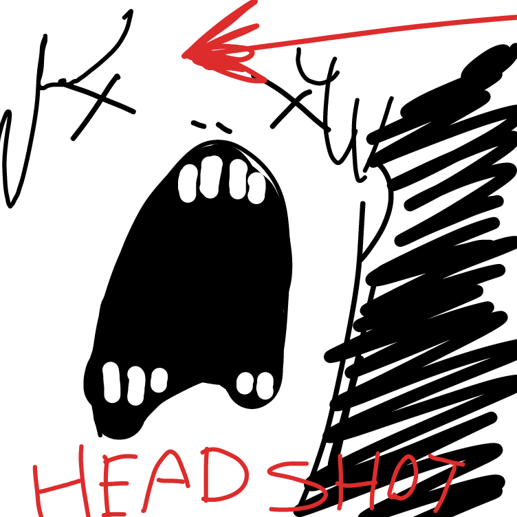 Drawing in Cry baby by pewpew