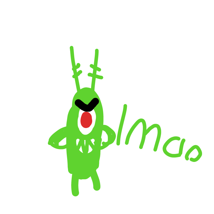 Drawing in spongebob loosing his friend by pewpew