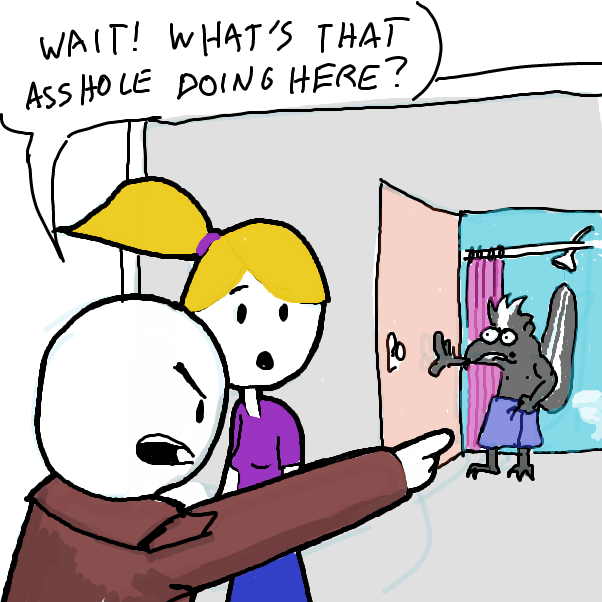  - Online Drawing Game Comic Strip Panel by Sabandija