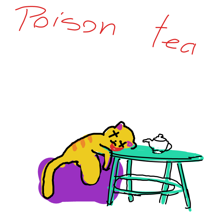 Drawing in tea time :3c by pewpew