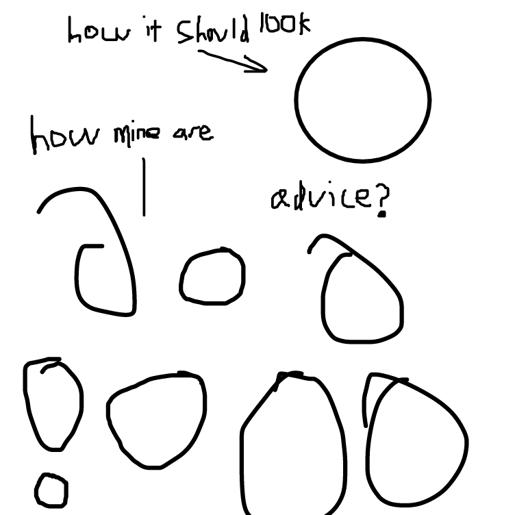 any methods for circles? or any other advice? thanks you in advance :D - Online Drawing Game Comic Strip Panel by Timebreak