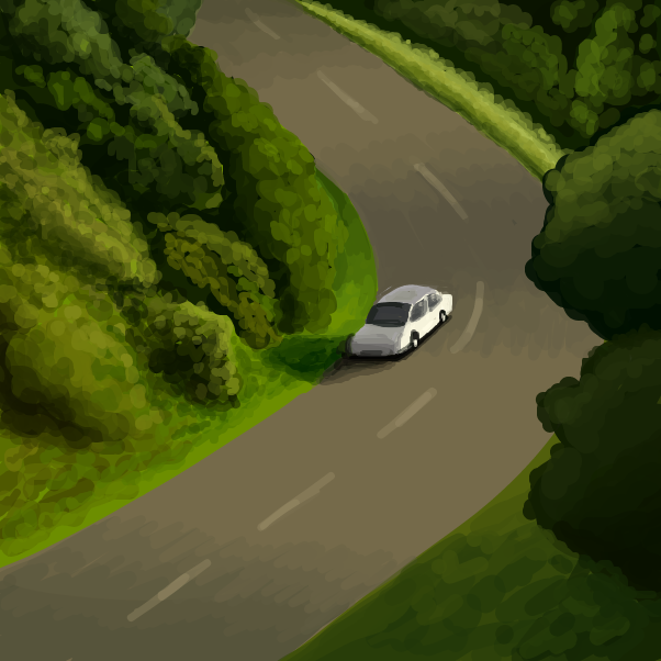 Liked webcomic where da car goin