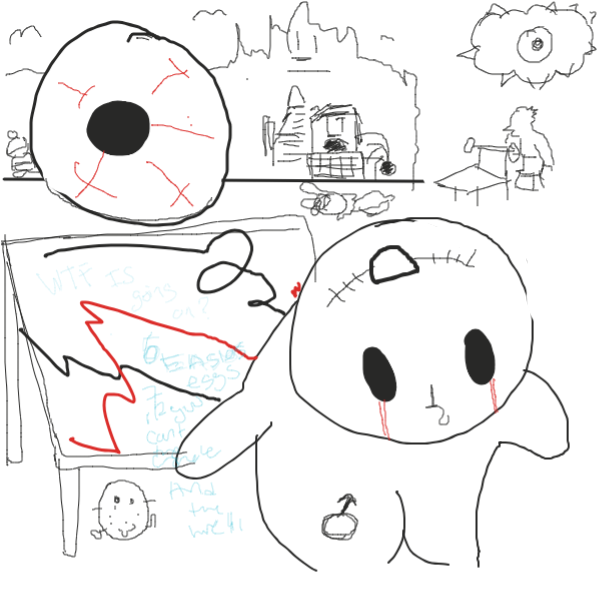 Drawing in blah by kurocartoonist