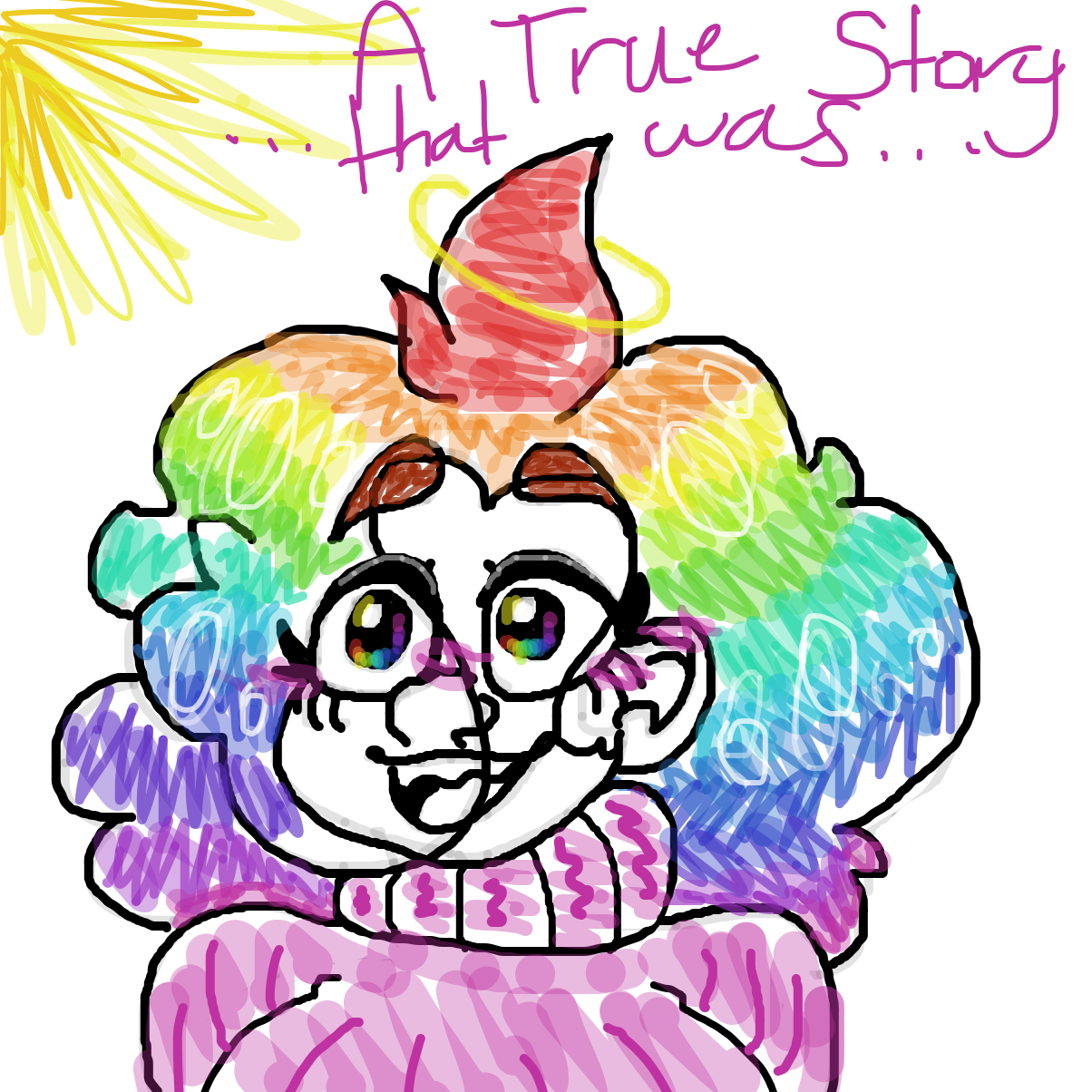 A true story…that was… - Online Drawing Game Comic Strip Panel by YanaTheDankest