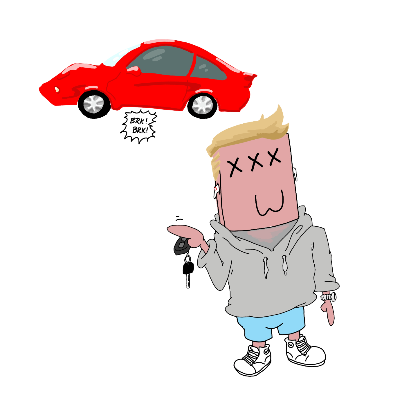  - Online Drawing Game Comic Strip Panel by Wizard Croissant