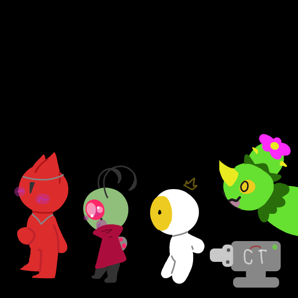 Drawing in soldier, poet, siren, king by Elle