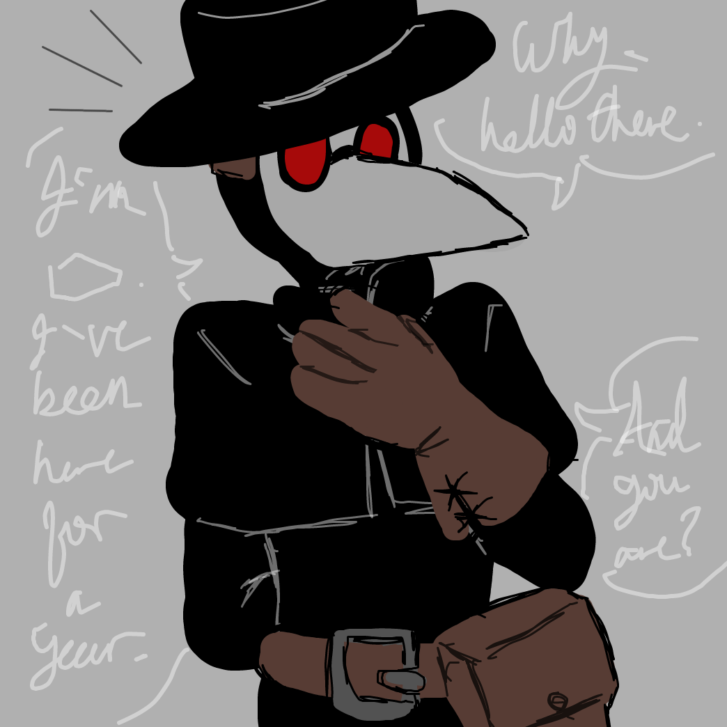 (Apologies for the unprofessional image. I'm drawing this on my phone. It's not easy when you have such a small screen with no zooming in.) - Online Drawing Game Comic Strip Panel by ⚰