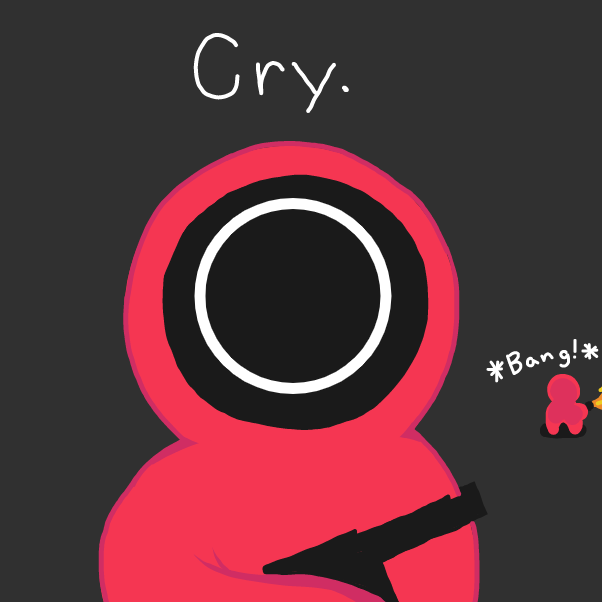 Cry - Online Drawing Game Comic Strip Panel by Elle