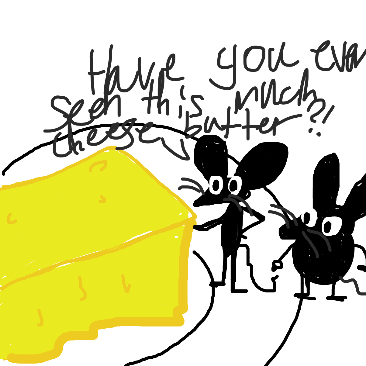 Cheese - Online Drawing Game Comic Strip Panel by YanaTheDankest