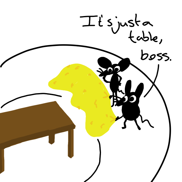 Drawing in Butter by EggLeon