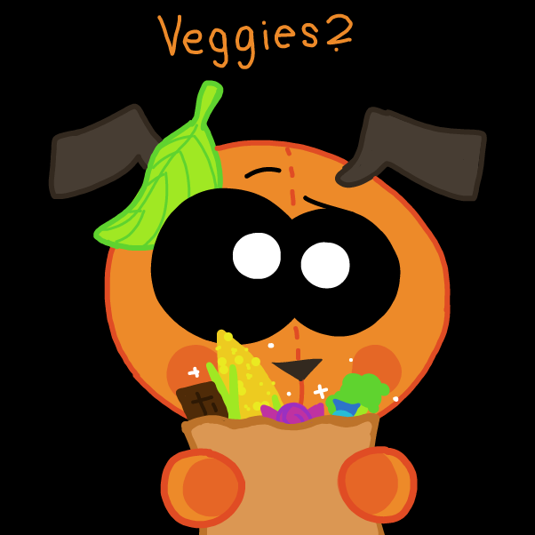 Veggies? - Online Drawing Game Comic Strip Panel by Elle