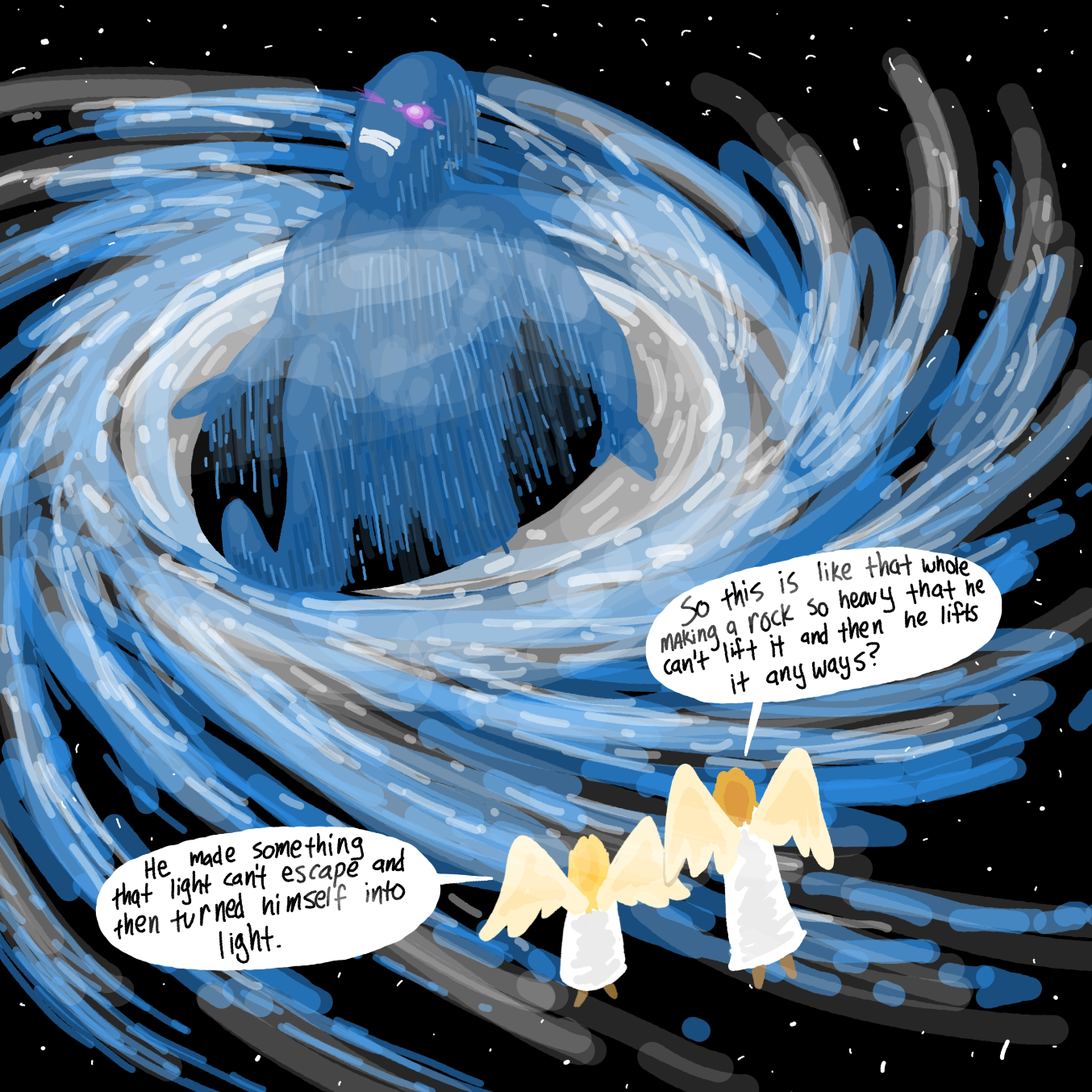  - Online Drawing Game Comic Strip Panel by Wizard Croissant