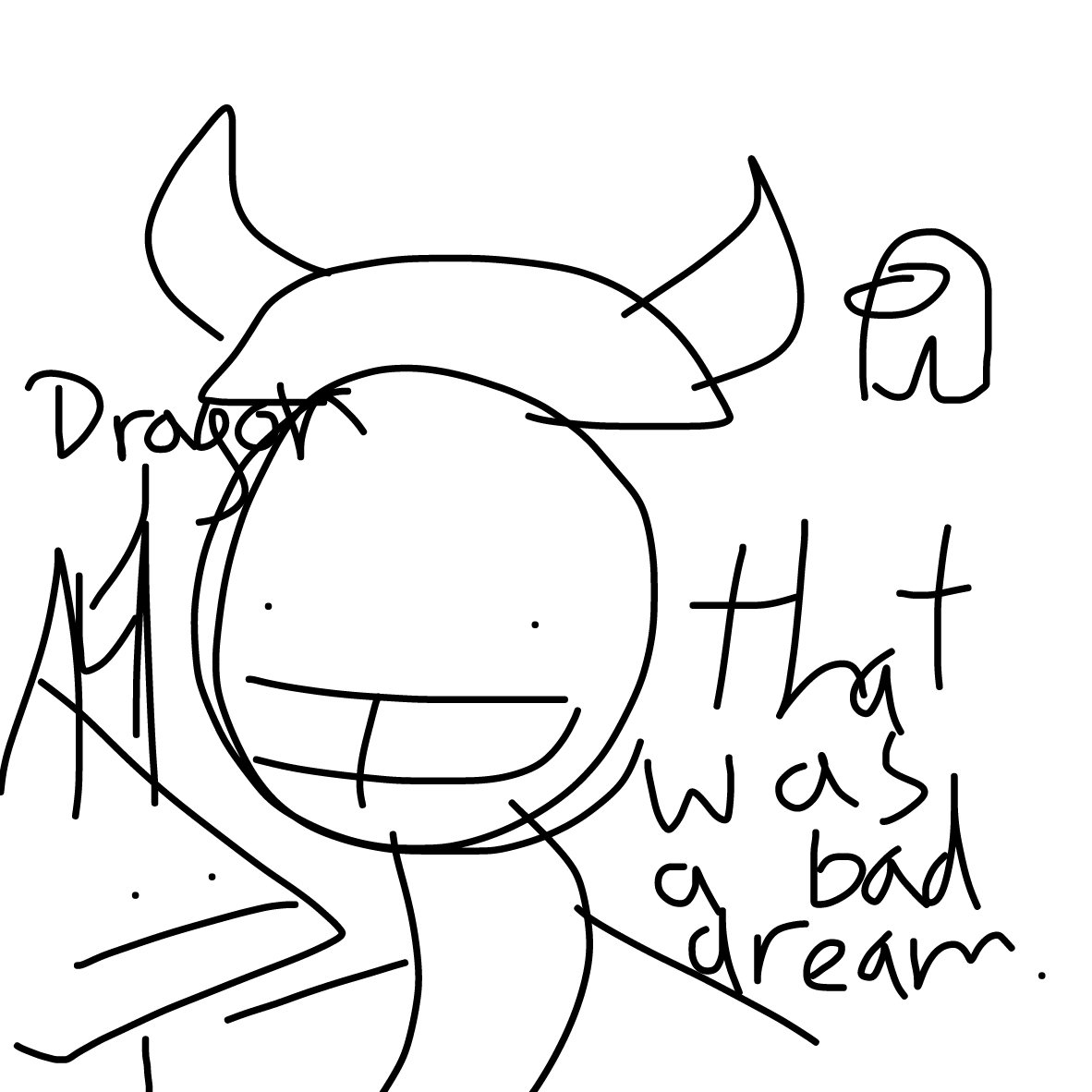 Drawing in The Cave Monster by TheOddExplorers