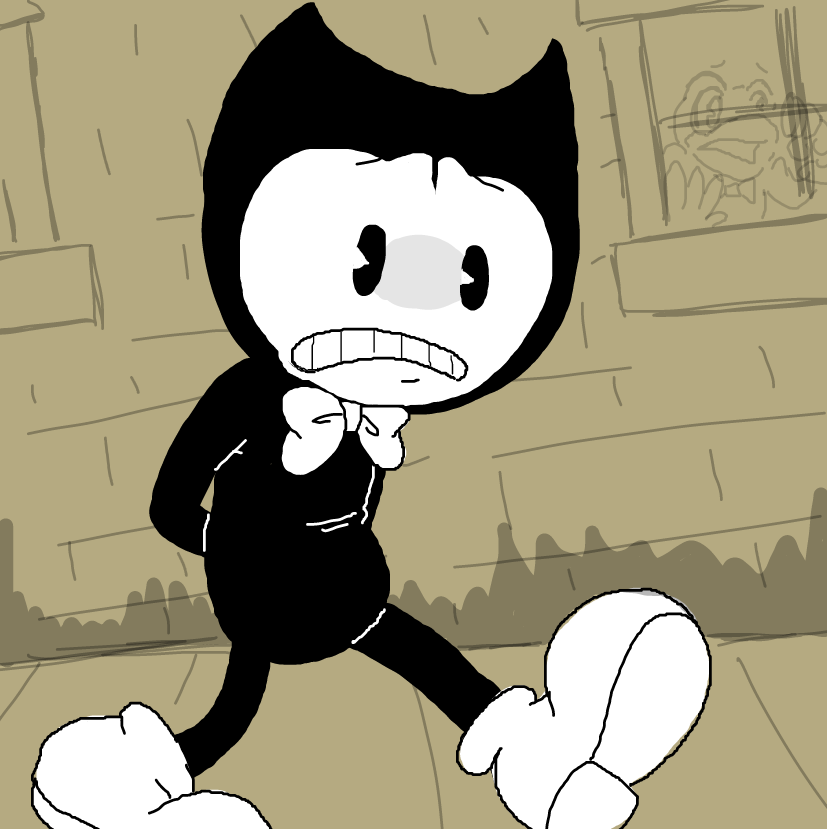 Drawing in bendy by ⚰