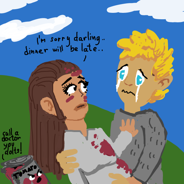 say it ain't so! - Online Drawing Game Comic Strip Panel by Peyocay