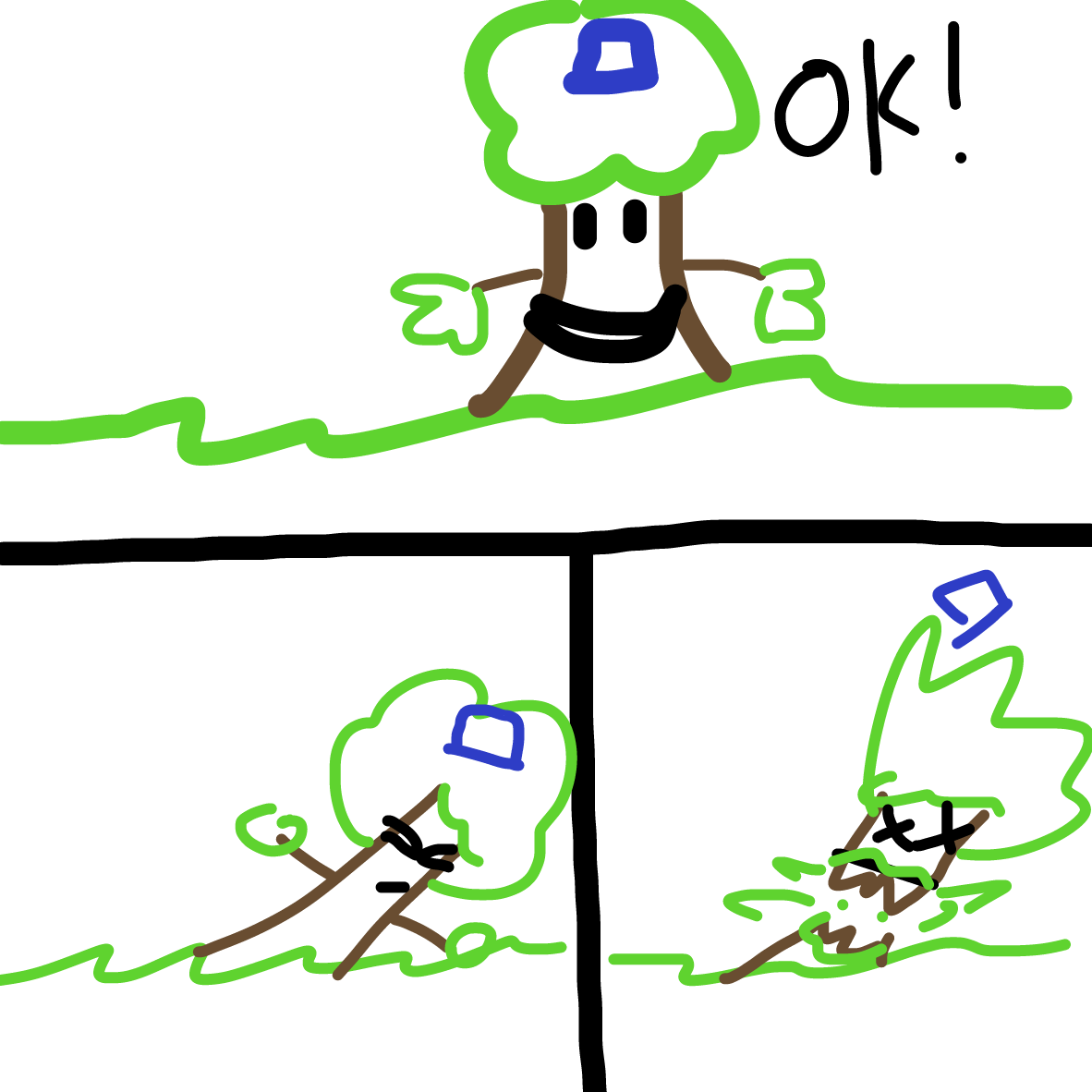 Drawing in Tree police by TheOddExplorers