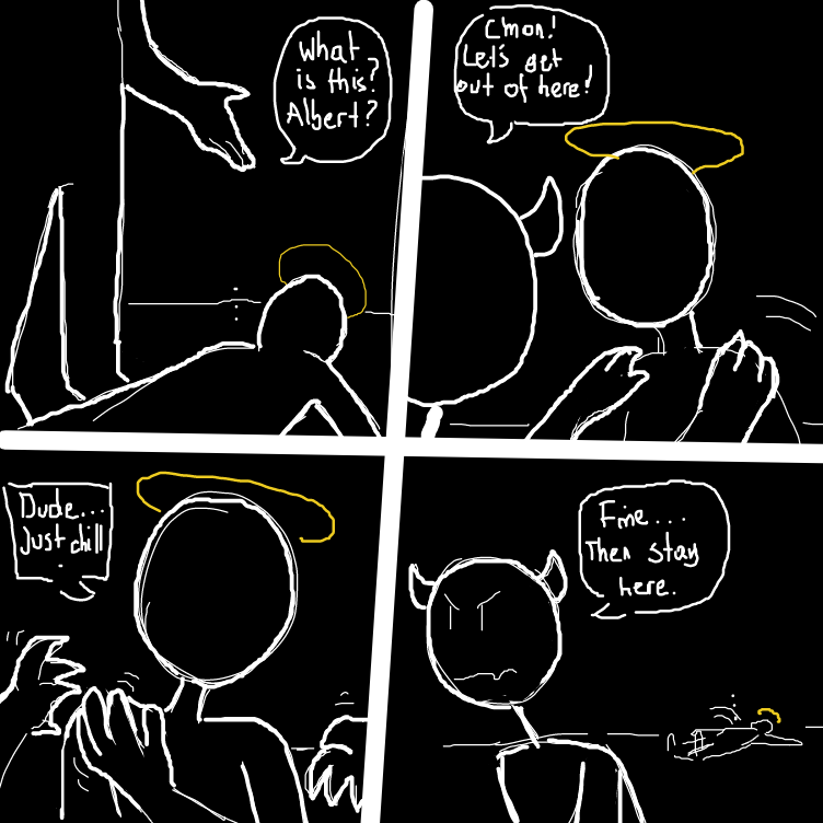  - Online Drawing Game Comic Strip Panel by Sluggishfella