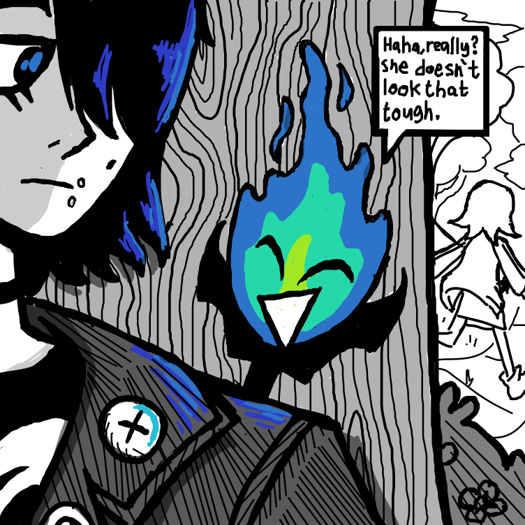 Woo! Continuity. - Online Drawing Game Comic Strip Panel by SeanTrunks