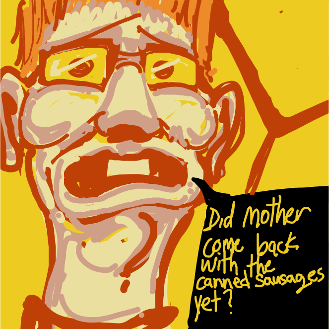  - Online Drawing Game Comic Strip Panel by Pax