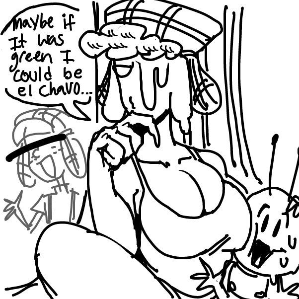 Drawing in this is for chumky you BEEP BEEP BEEP by Chumky