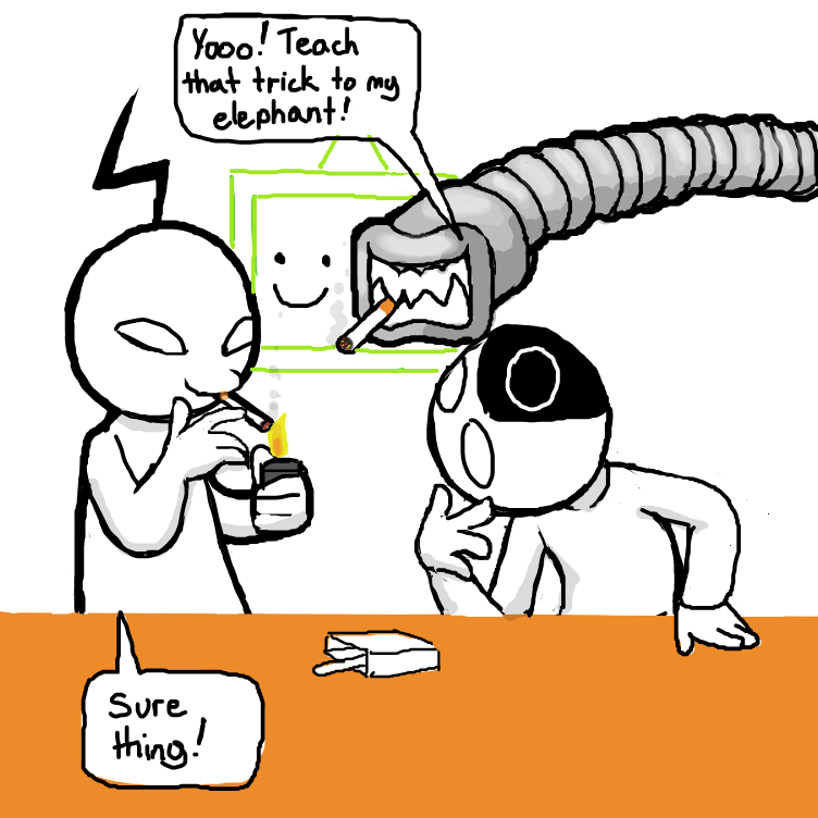  - Online Drawing Game Comic Strip Panel by Sluggishfella