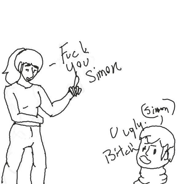 Liked webcomic When you're done with simon's bs