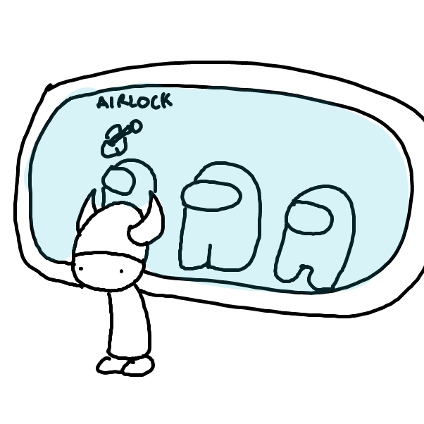 Drawing in The Cave Monster by Sabandija