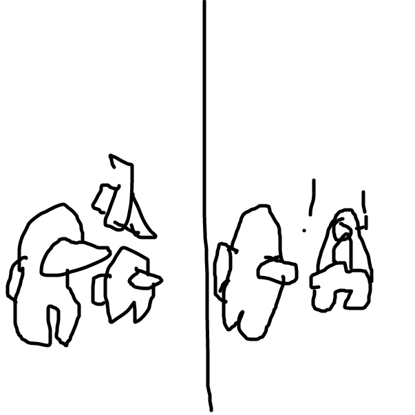 Drawing in among us  by 85_tale