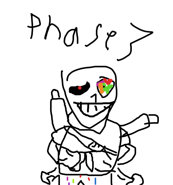 Drawing in ink sans by 85_tale