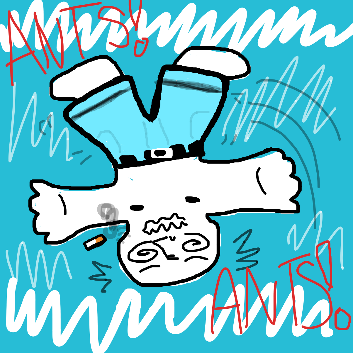 Ants - Online Drawing Game Comic Strip Panel by YanaTheDankest