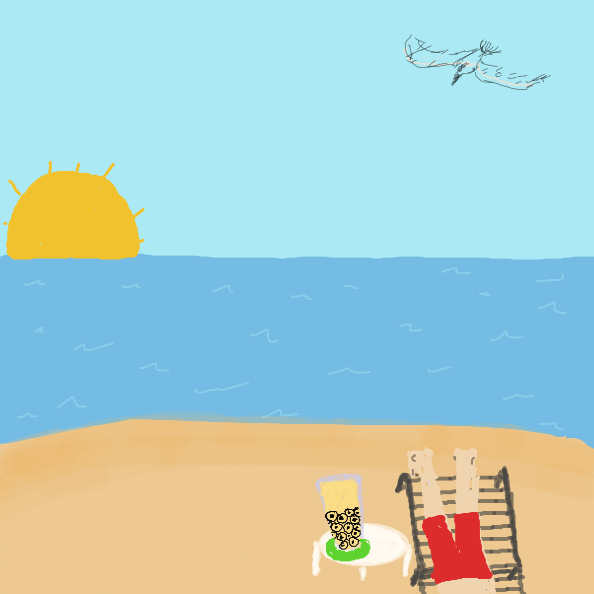 Drawing in Eye Tea Guy by JDPaced