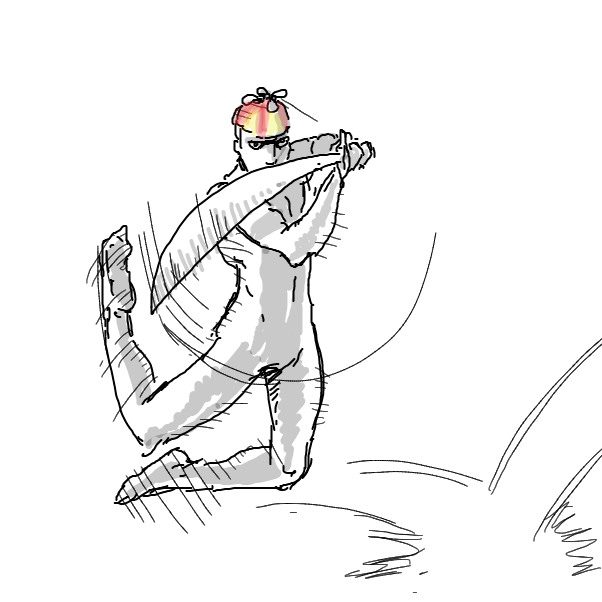  - Online Drawing Game Comic Strip Panel by Fathur