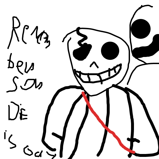 remember son die in gay
yes fhater - Online Drawing Game Comic Strip Panel by 85_tale