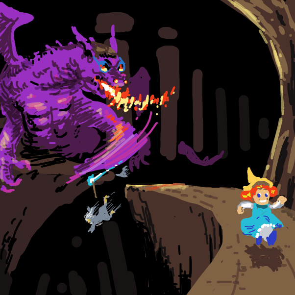  - Online Drawing Game Comic Strip Panel by Fathur