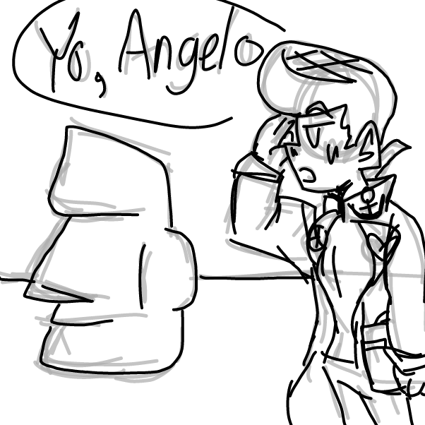 yo angelo 🗿🗿🗿🗿🗿🗿🗿 - Online Drawing Game Comic Strip Panel by jello