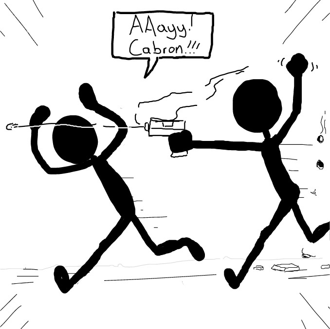  - Online Drawing Game Comic Strip Panel by Sluggishfella